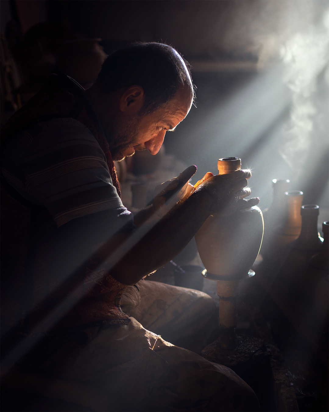 Pottery Master visit during Cappadocia Photo Tour